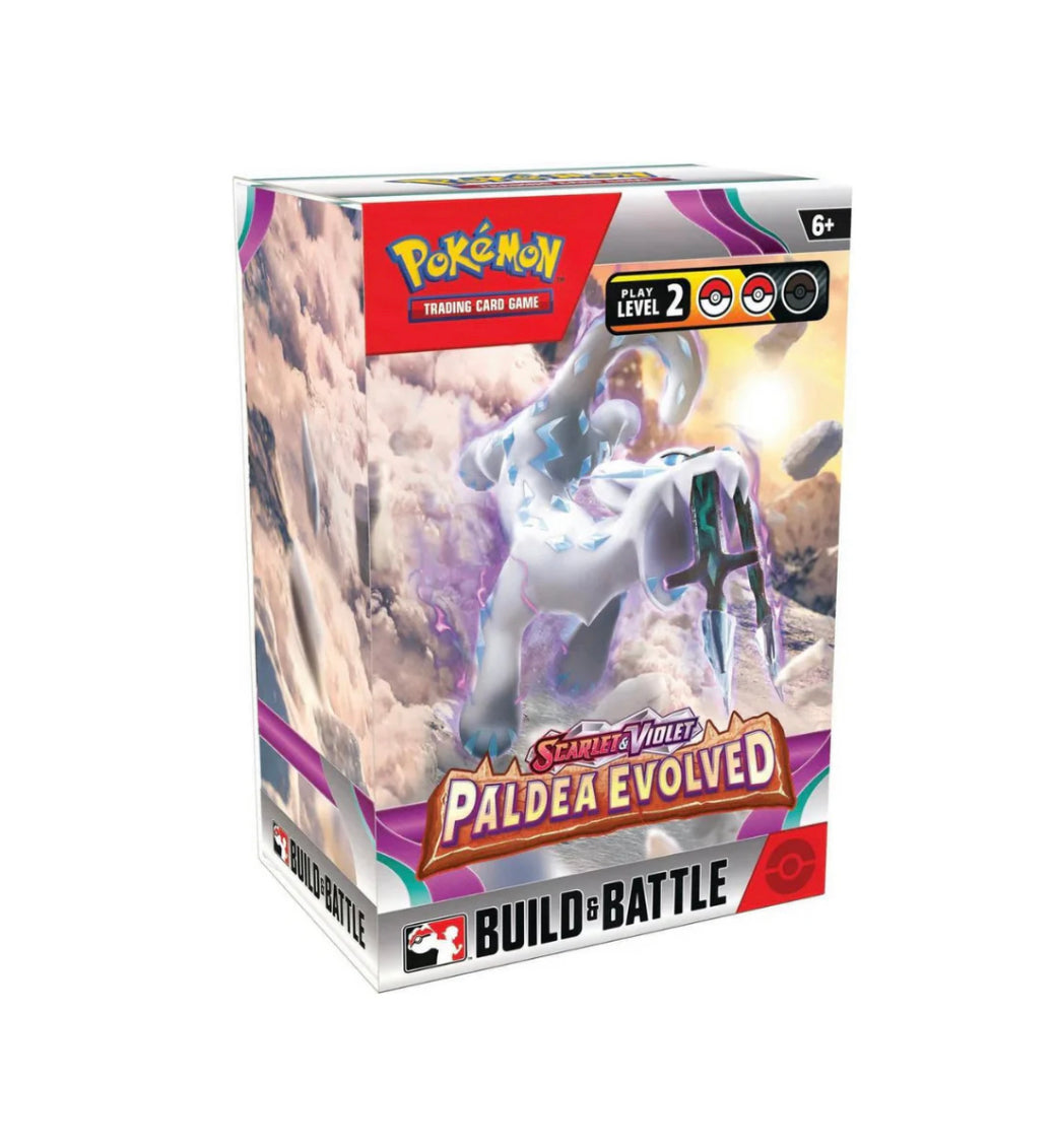 Pokemon TCG: Scarlet & Violet-Paldea Evolved build and battle box