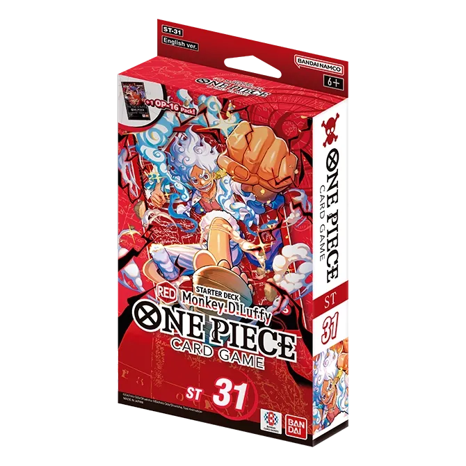 One Piece Card Game - STARTER DECK -RED Monkey.D.Luffy- [ST-31] Doe's Cards