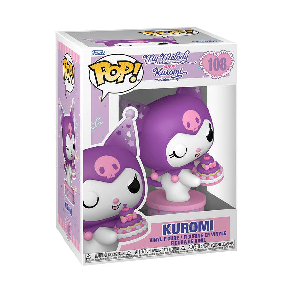 Funko Pop! Hello Kitty - Kuromi w/Present Pop! 20th Anniversary - Doe's Cards