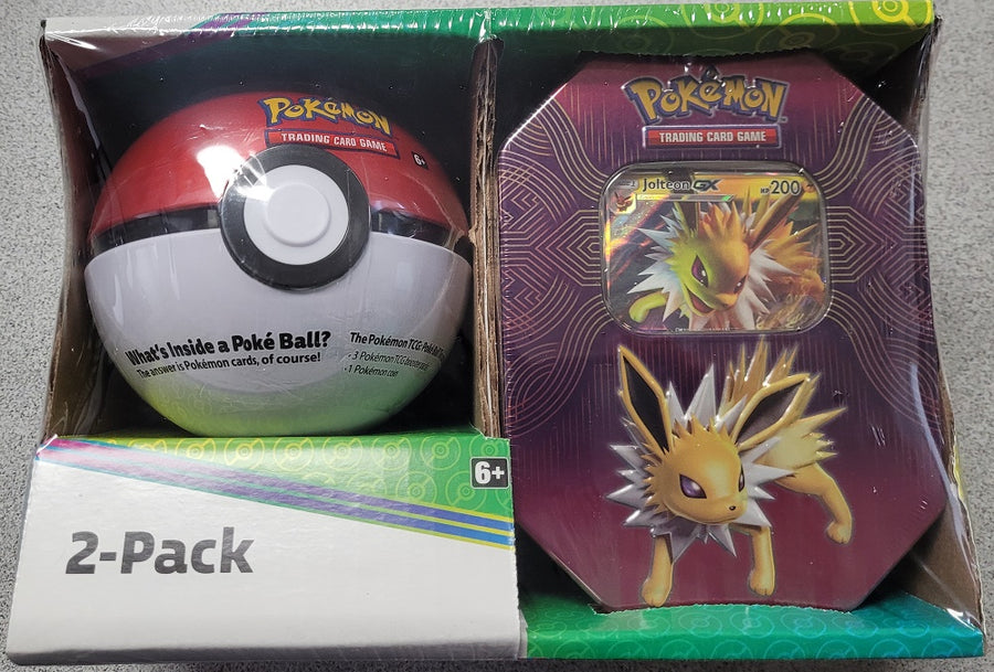 Pokemon TCG - Pokeball and Jolteon tin