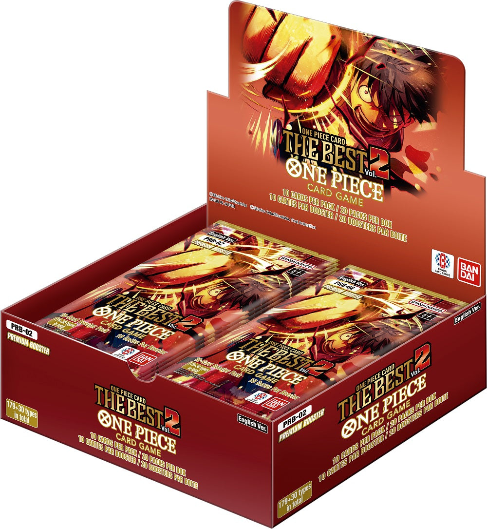 One Piece Card Game - PRB02 - The Best Vol 2 Booster Box - Doe's Cards