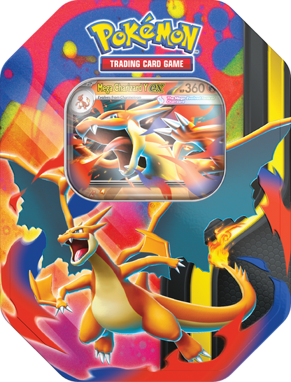 Pokemon - Mega Charizard Tin - Mega Charizard Y ex