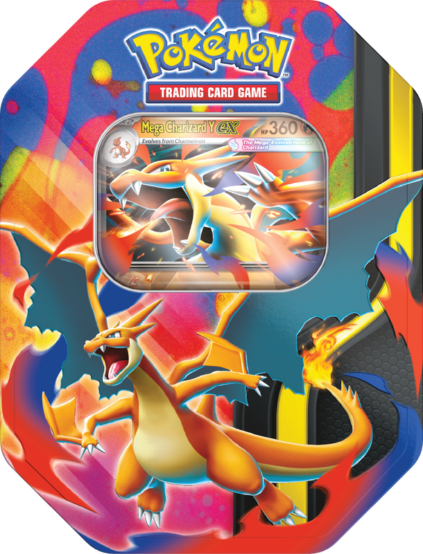 Pokemon - Mega Charizard Tin - Mega Charizard Y ex