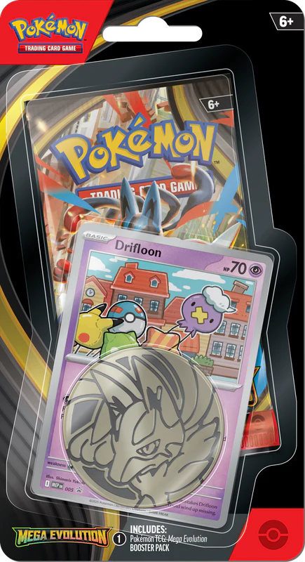 Pokémon TCG: Mega Evolution - Base Set - Checklane blister (Drifloon) - Doe's Cards
