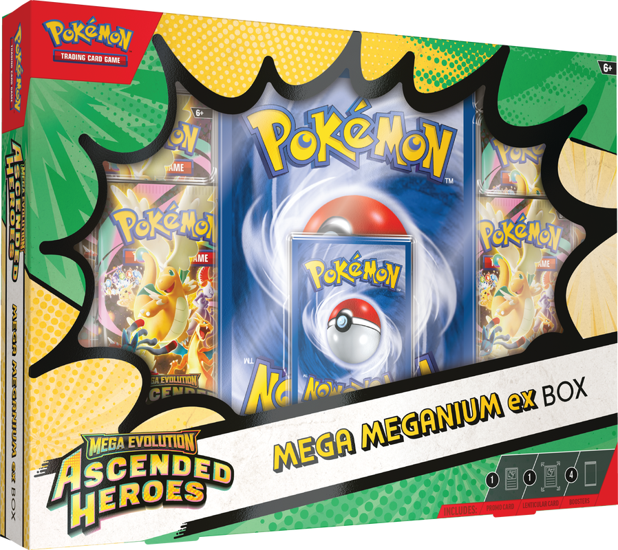 Pokemon - Mega Evolution - Ascended heroes - Mega Meganium ex Box