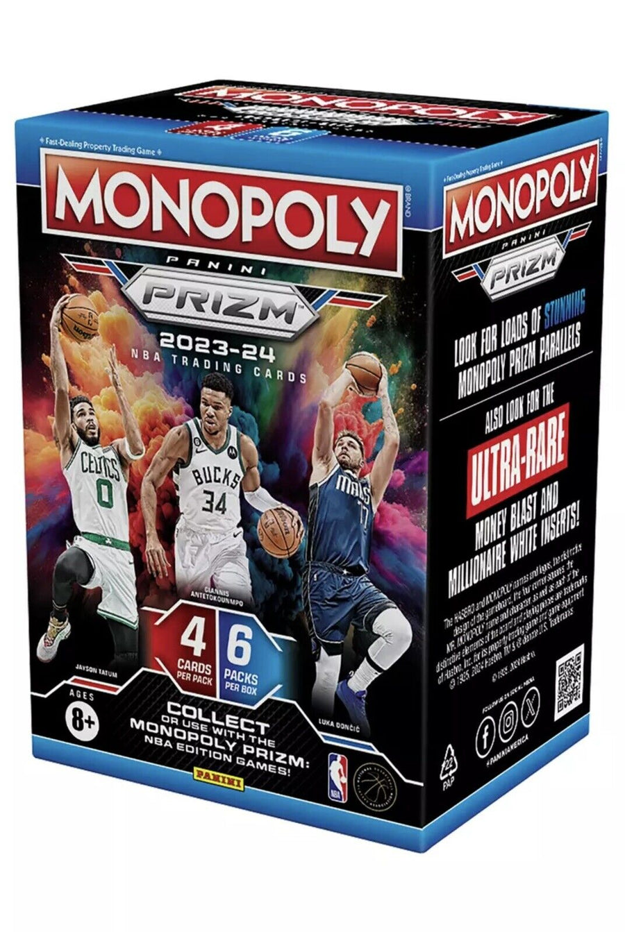 2023-24 Panini Prizm Monopoly NBA (Panini Exclusive) Blaster Box