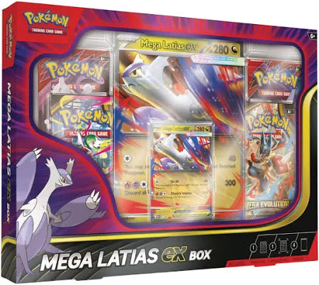 Pokemon TCG: Mega Latias ex Box (Pre Order) - Doe's Cards