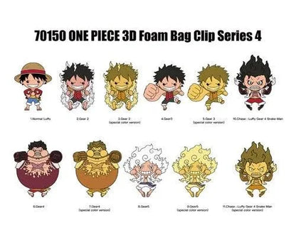 Funko Pop! One Piece Series 4 3D Foam Bag Clip - Doe's Cards