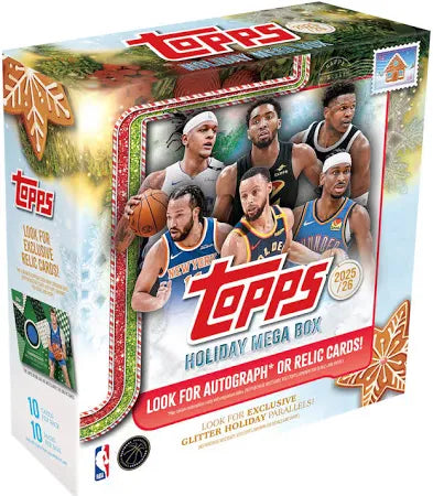 2025-26 Topps Holiday Basketball Mega Box