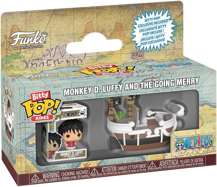 Funko Pop - Bitty Pop! Rides Monkey D. Luffy and the Going Merry Doe's Cards