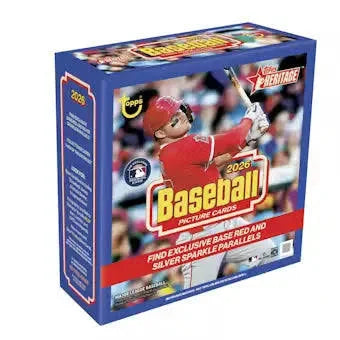 2026 Topps Heritage Baseball Mega Box Doe's Cards