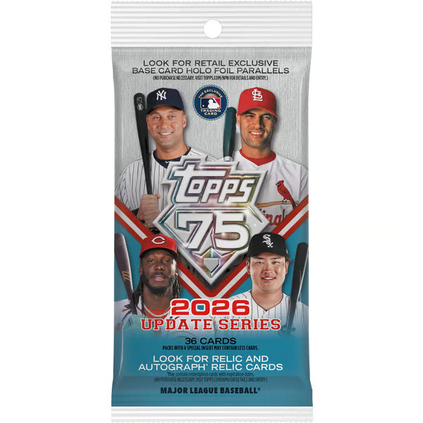 2026 Topps Update Series MLB Baseball Fat Pack