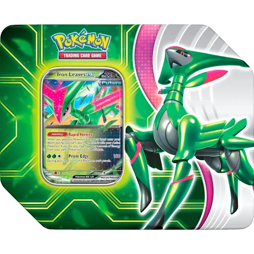 Pokemon Paradox Clash Tin - Iron Leaves EX