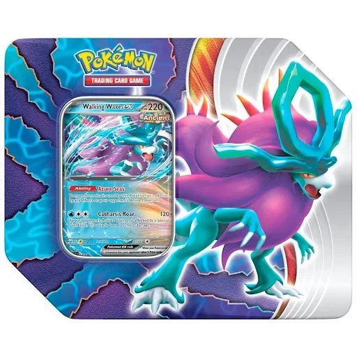 Pokemon Paradox Clash Tin - Walking Wake EX