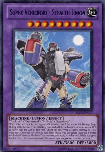 Super Vehicroid - Stealth Union (Purple) [DL12-EN011] Rare - Doe's Cards