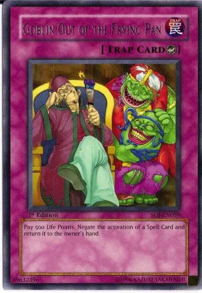 Goblin Out of the Frying Pan [SOI-EN059] Rare - Doe's Cards