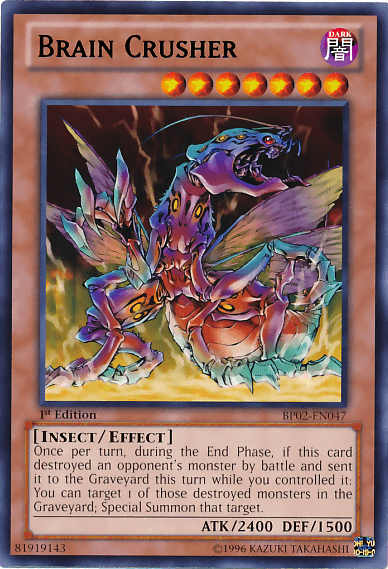 Brain Crusher [BP02-EN047] Rare - Doe's Cards