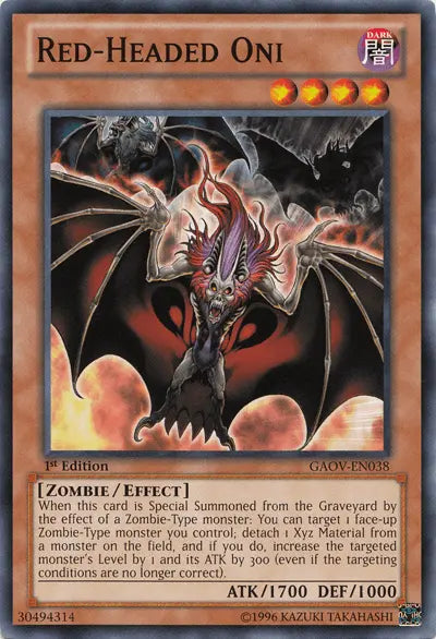Red-Headed Oni [GAOV-EN038] Common - Doe's Cards