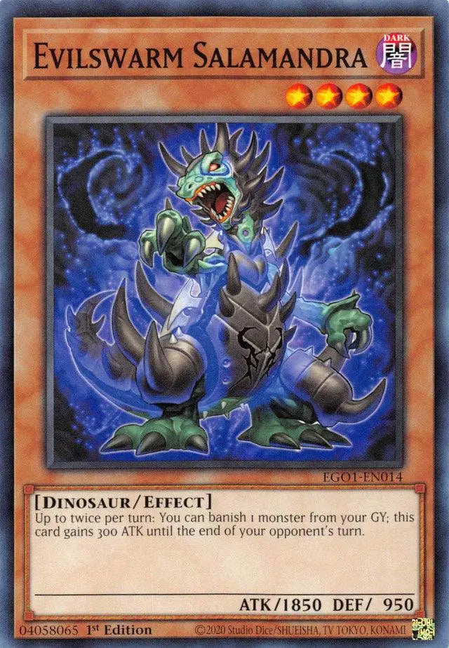 Evilswarm Salamandra [EGO1-EN014] Common - Doe's Cards