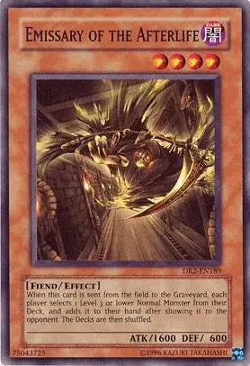 Emissary of the Afterlife [DR2-EN189] Super Rare - Doe's Cards