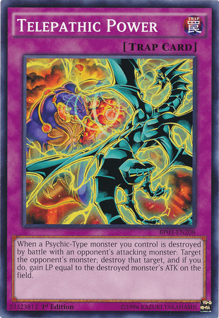 Telepathic Power [BP03-EN208] Common - Doe's Cards