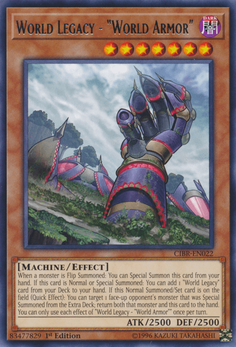 World Legacy - "World Armor" [CIBR-EN022] Rare - Doe's Cards