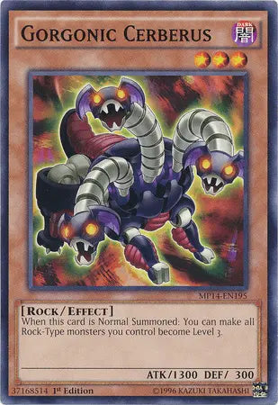 Gorgonic Cerberus [MP14-EN195] Common - Doe's Cards