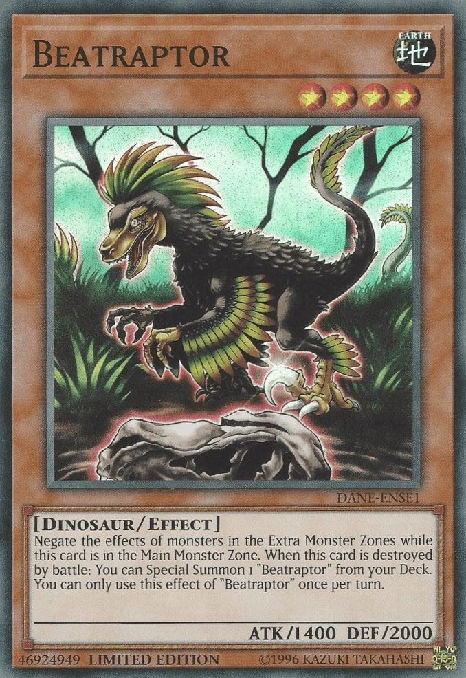 Beatraptor [DANE-ENSE1] Super Rare - Doe's Cards