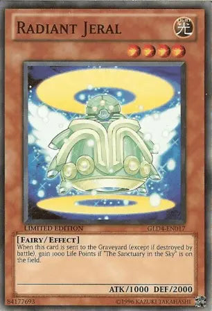 Radiant Jeral [GLD4-EN017] Common - Doe's Cards