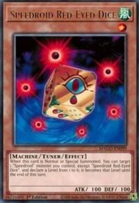 Speedroid Red-Eyed Dice [MAGO-EN099] Rare - Doe's Cards