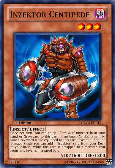 Inzektor Centipede [ORCS-EN019] Common - Doe's Cards