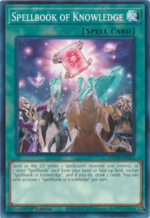 Spellbook of Knowledge [SDCH-EN023] Common - Doe's Cards