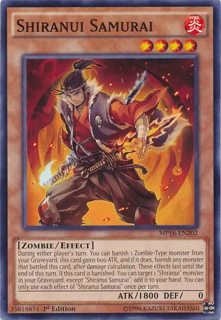 Shiranui Samurai [MP16-EN202] Common - Doe's Cards