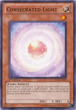 Consecrated Light [SDLS-EN022] Common - Doe's Cards