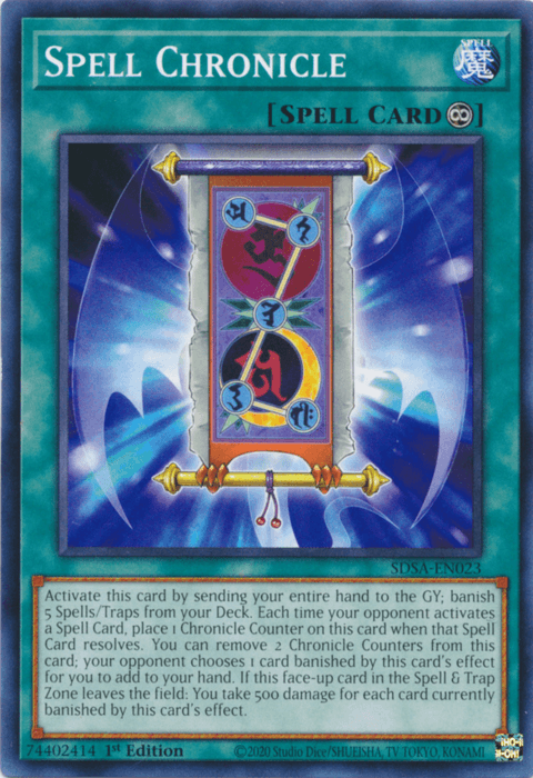 Spell Chronicle [SDSA-EN023] Common - Doe's Cards