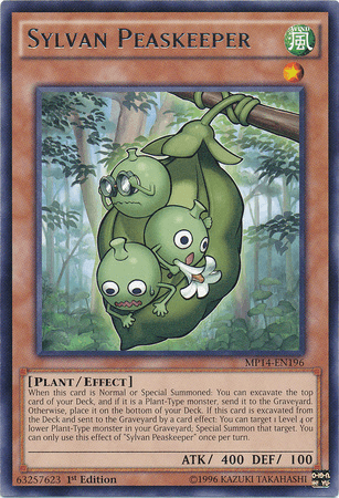 Sylvan Peaskeeper [MP14-EN196] Rare - Doe's Cards