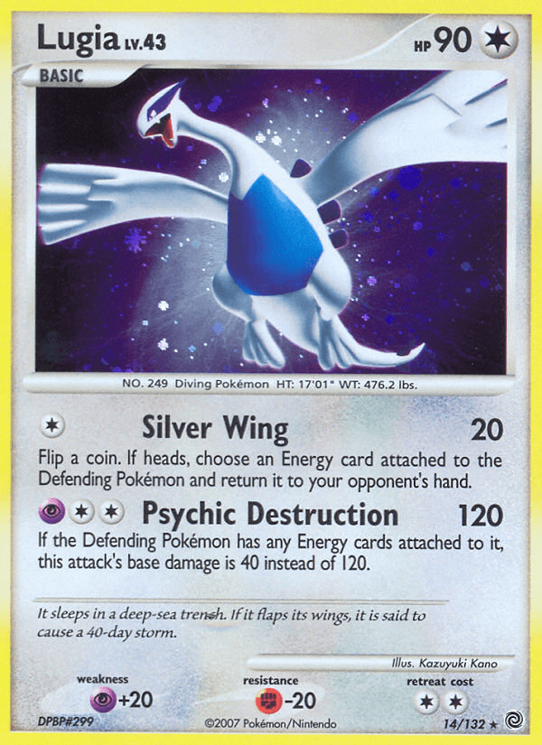 Lugia (14/132) [Diamond & Pearl: Secret Wonders] - Doe's Cards