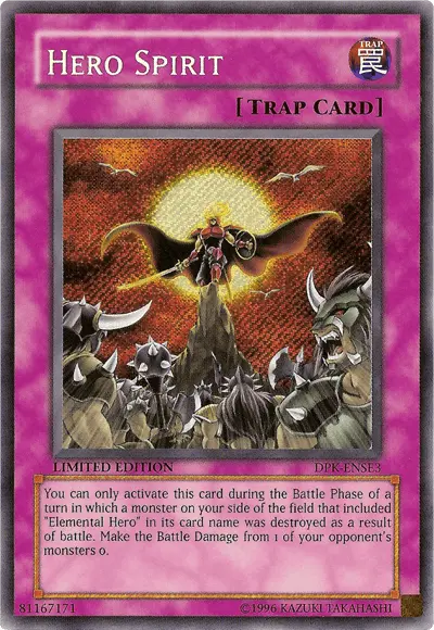 Hero Spirit [DPK-ENSE3] Super Rare - Doe's Cards