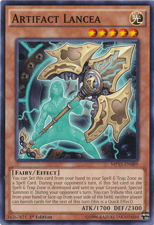 Artifact Lancea [MP15-EN089] Common - Doe's Cards