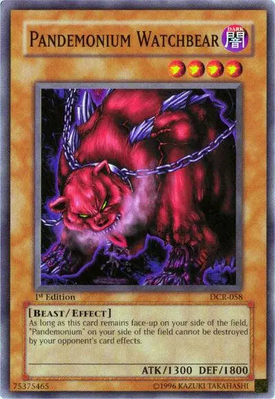 Pandemonium Watchbear [DCR-058] Common - Doe's Cards