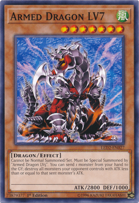 Armed Dragon LV7 [LED2-EN027] Common - Doe's Cards