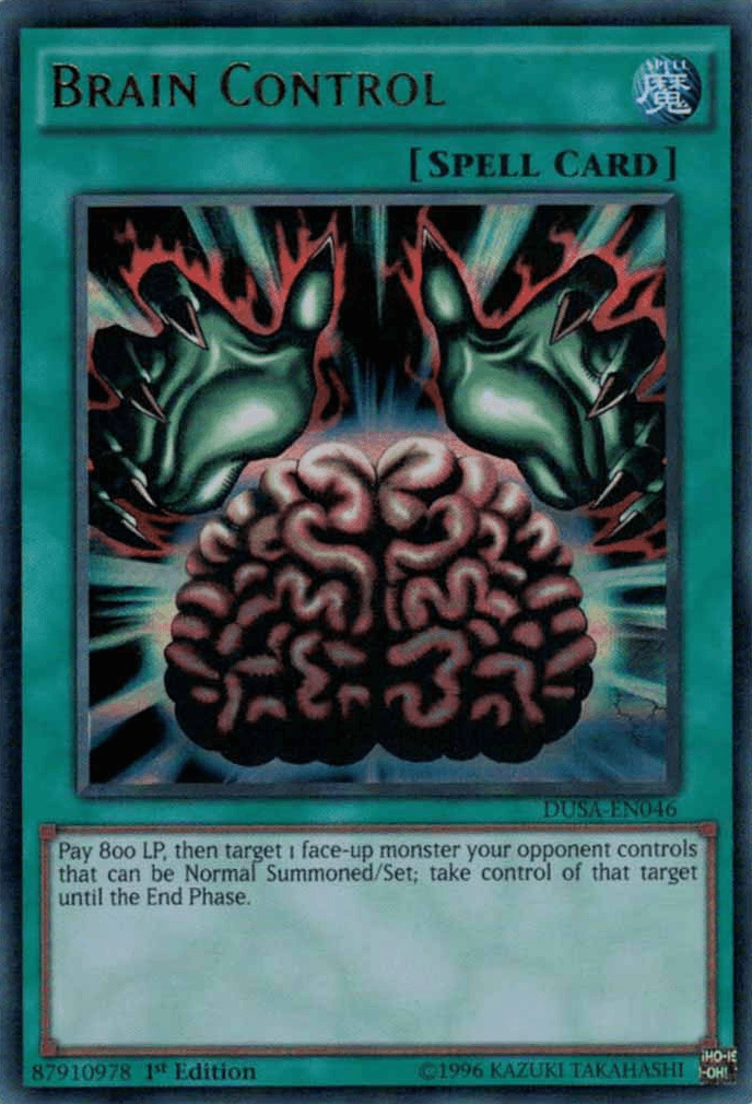 Brain Control [DUSA-EN046] Ultra Rare - Doe's Cards