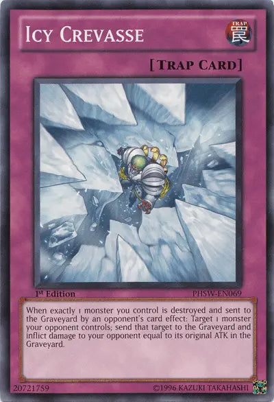 Icy Crevasse [PHSW-EN069] Common - Doe's Cards