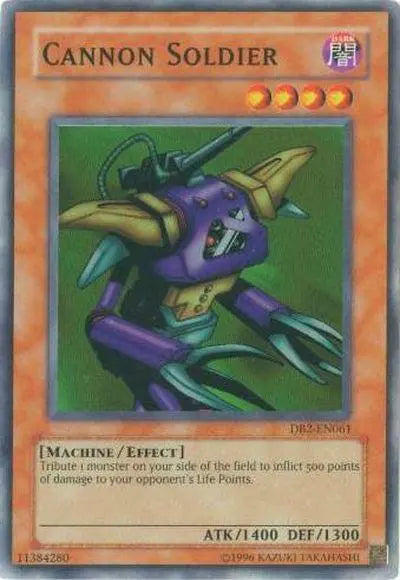 Cannon Soldier [DB2-EN061] Super Rare - Doe's Cards