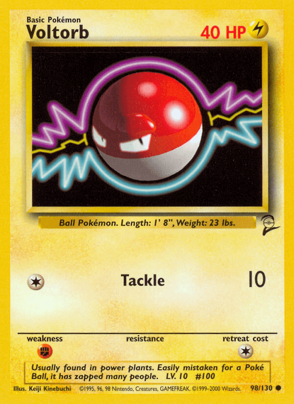 Voltorb (98/130) [Base Set 2] - Doe's Cards