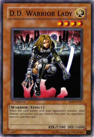 D.D. Warrior Lady [SD5-EN011] Common - Doe's Cards