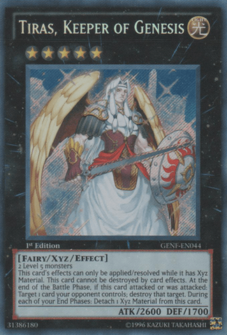 Tiras, Keeper of Genesis [GENF-EN044] Secret Rare - Doe's Cards