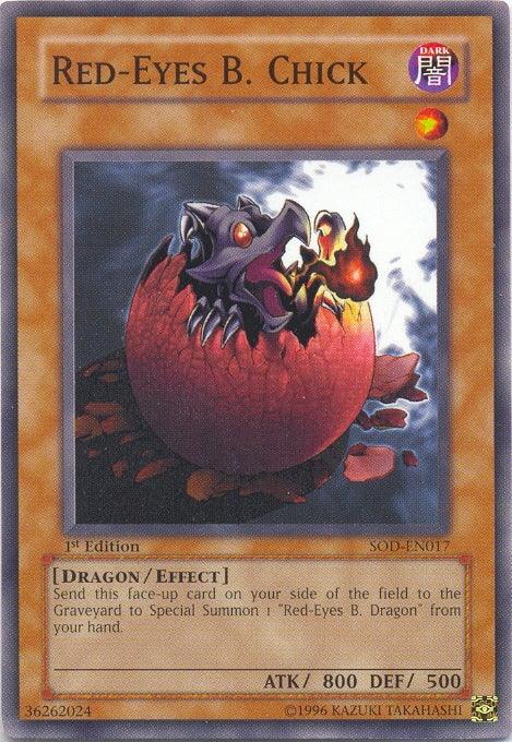 Red-Eyes B. Chick [SOD-EN017] Common - Doe's Cards