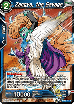 Zangya, the Savage (Rare) (BT13-051) [Supreme Rivalry] - Doe's Cards