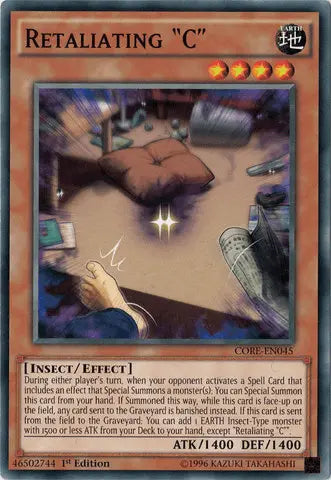 Retaliating "C" [CORE-EN045] Common - Doe's Cards